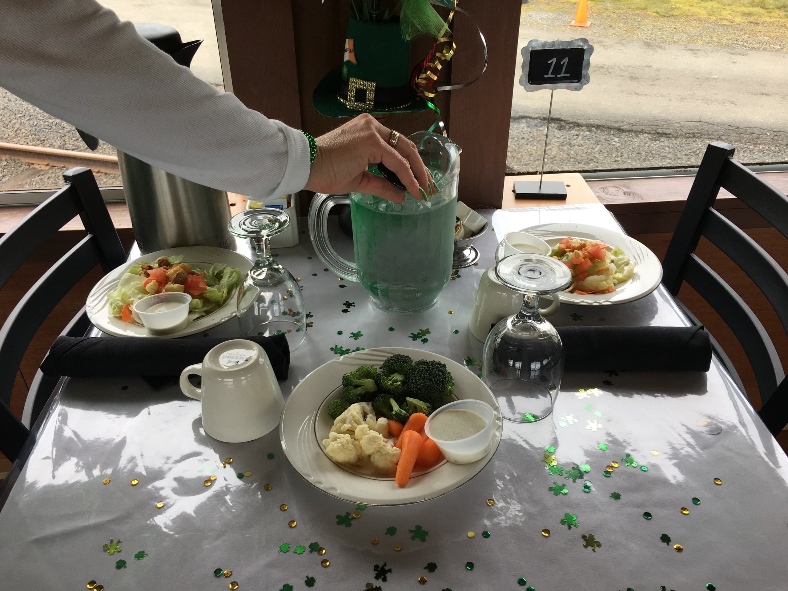 All Aboard: St. Patrick’s Day Dinner Train Through the Chehalis River Valley photo 2