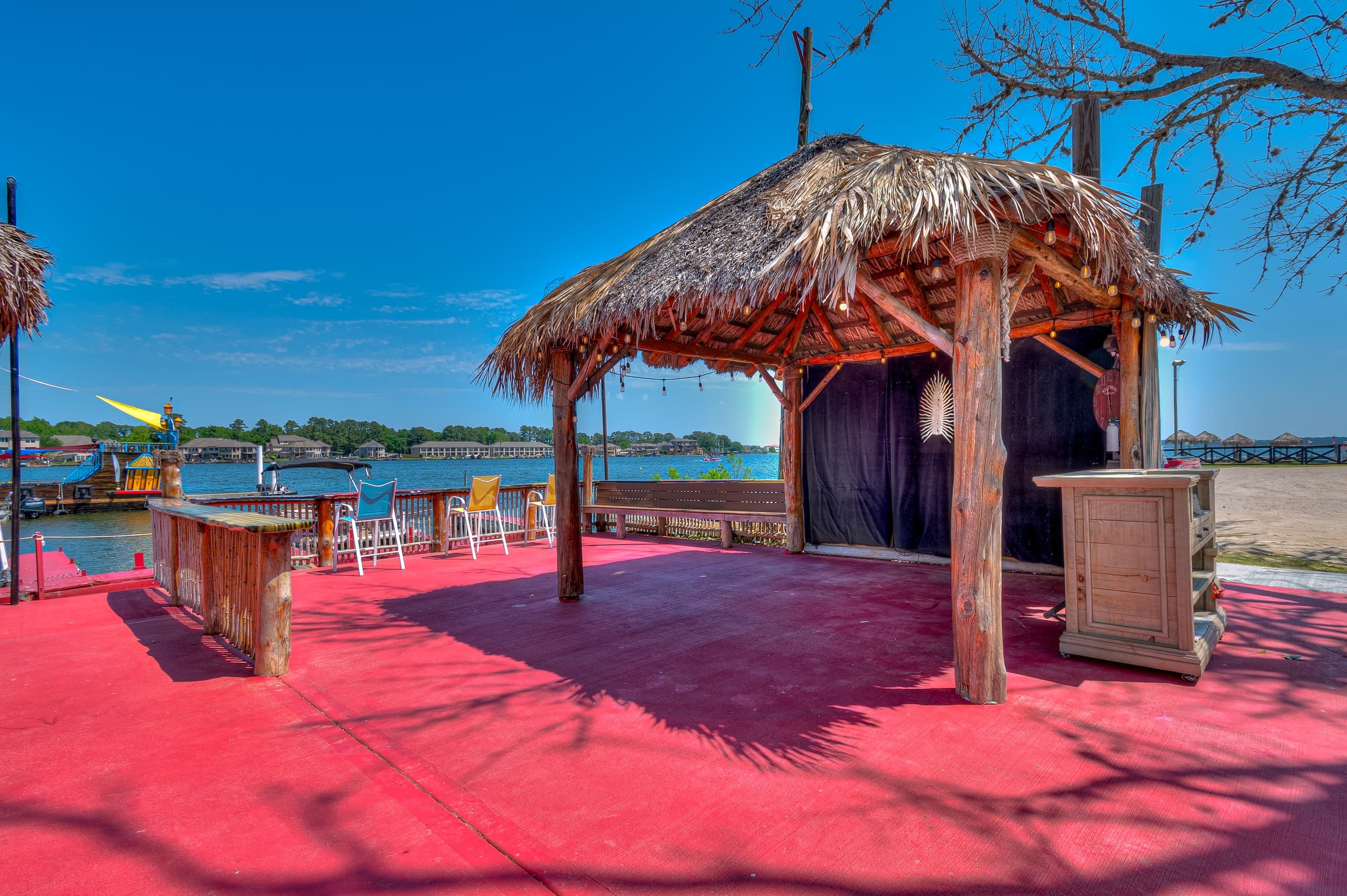 Party Deck Rental Adventure in Montgomery, Texas