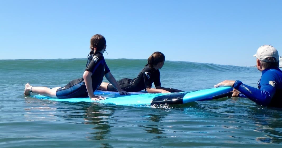 Brigantine Semi-Private Surf Lesson: 2-Hour 2:1 Coaching for Ages 9 Plus