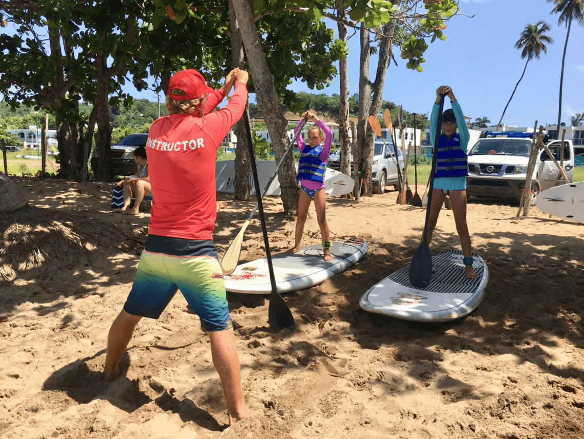 Water Activities & Rincon Paddle Boards: Paddleboard Lessons in Rincon