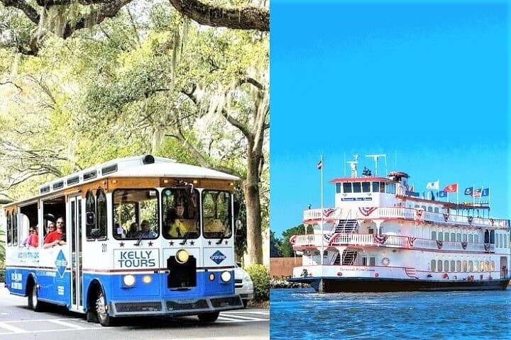 Experience Savannah's Rich History on the Land and Water Combo Tour