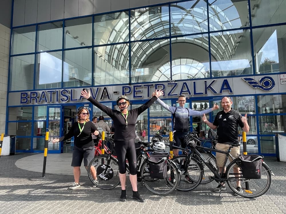 Bike Adventure: Bratislava to Budapest with The Adventure Collective