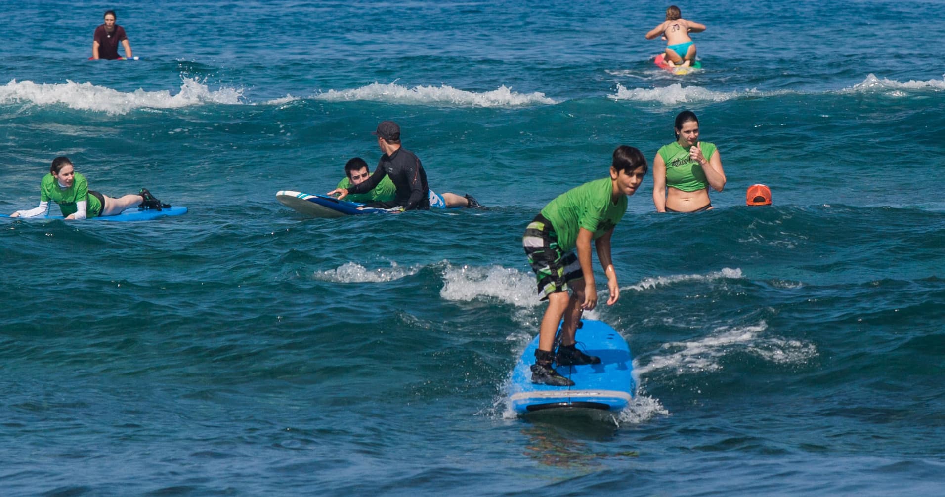 Kona Town Surf Adventures’ Semi-Private Surf Lessons in Kailua-Kona