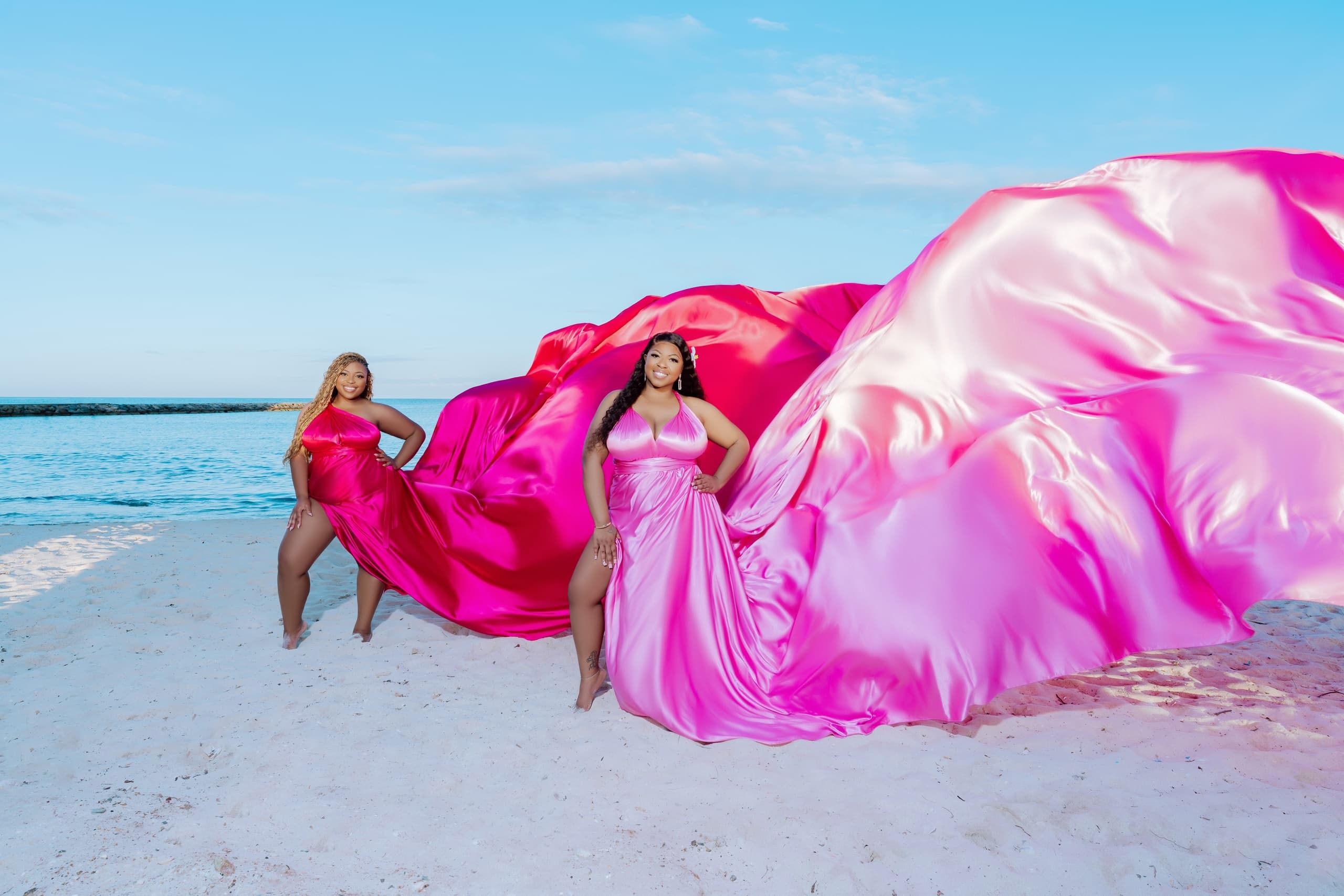 Flying Dress Photoshoot Adventure with The Flying Dress Company