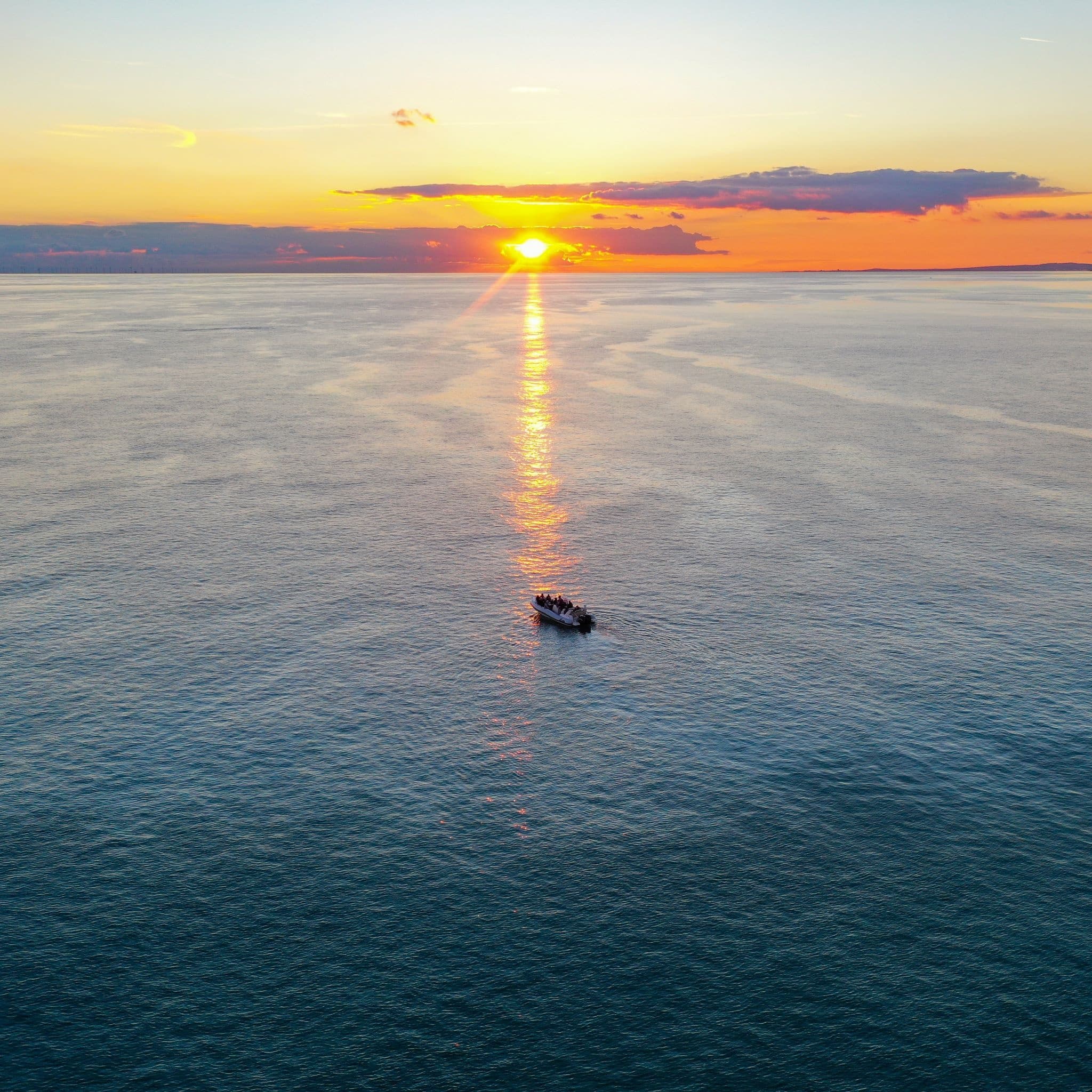 Sunset Cruises with Maverick Boat Adventures at Seven Sisters Cliffs