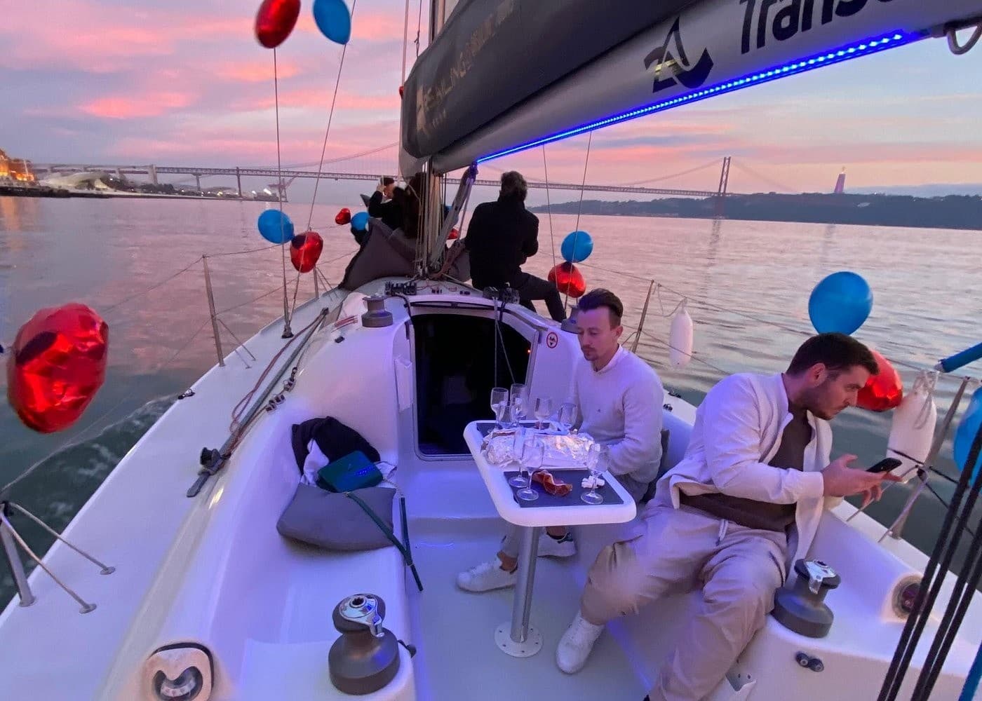 Sunset Sail on the Tagus: 2-Hour Lisbon Sailboat Tour with Vinho Verde photo 1