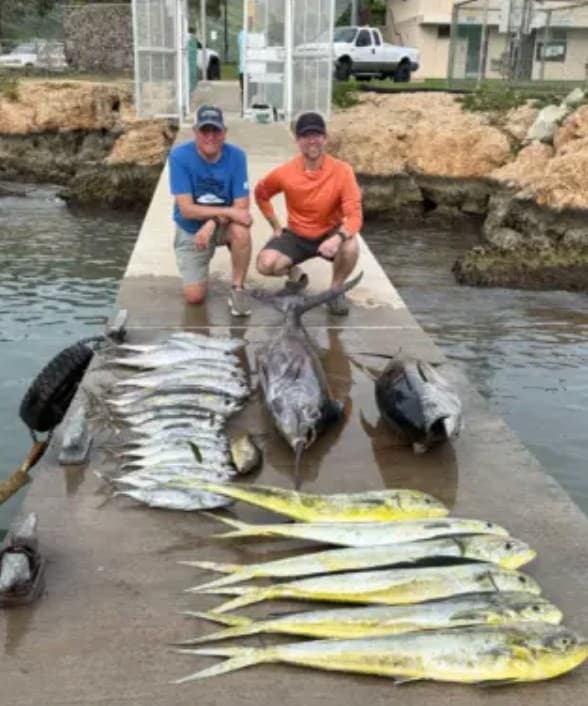 Six-Hour Offshore Fishing Charter from Waianae — Marlin, Ahi, Mahi & Wahoo