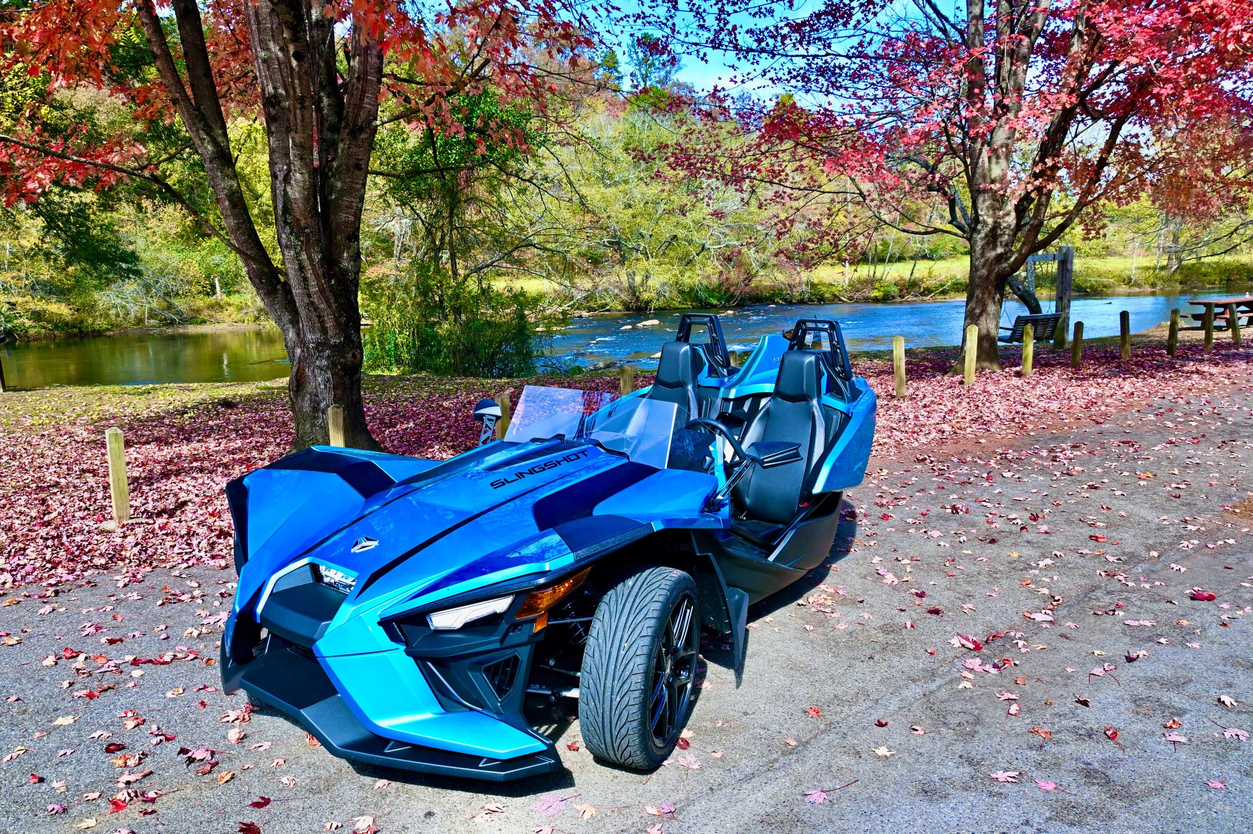 Explore North Georgia’s Scenic Roads with Automatic Polaris Slingshot Rentals