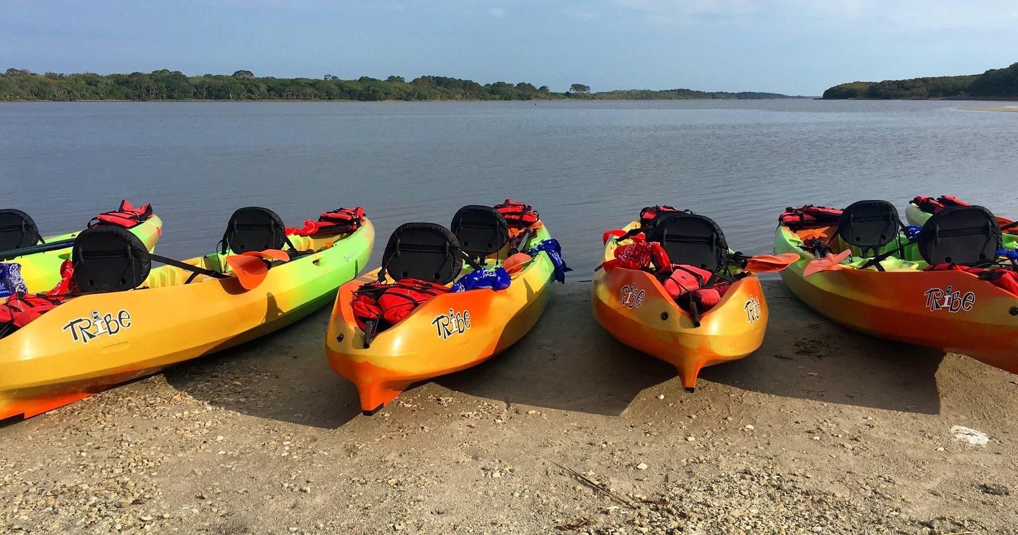 Kayak Rental at North Guana Outpost in Ponte Vedra Beach