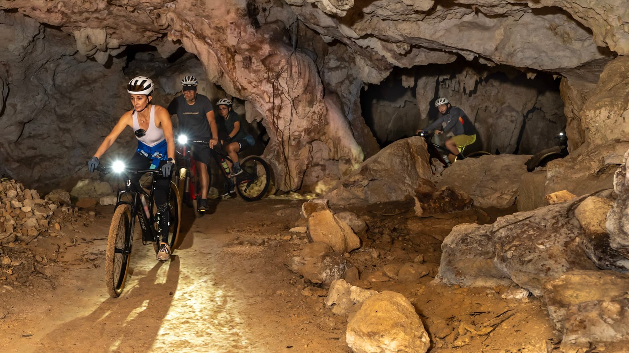 Beneath Cancún: Ride in the Cave — Underground Mayan Caverns Hike