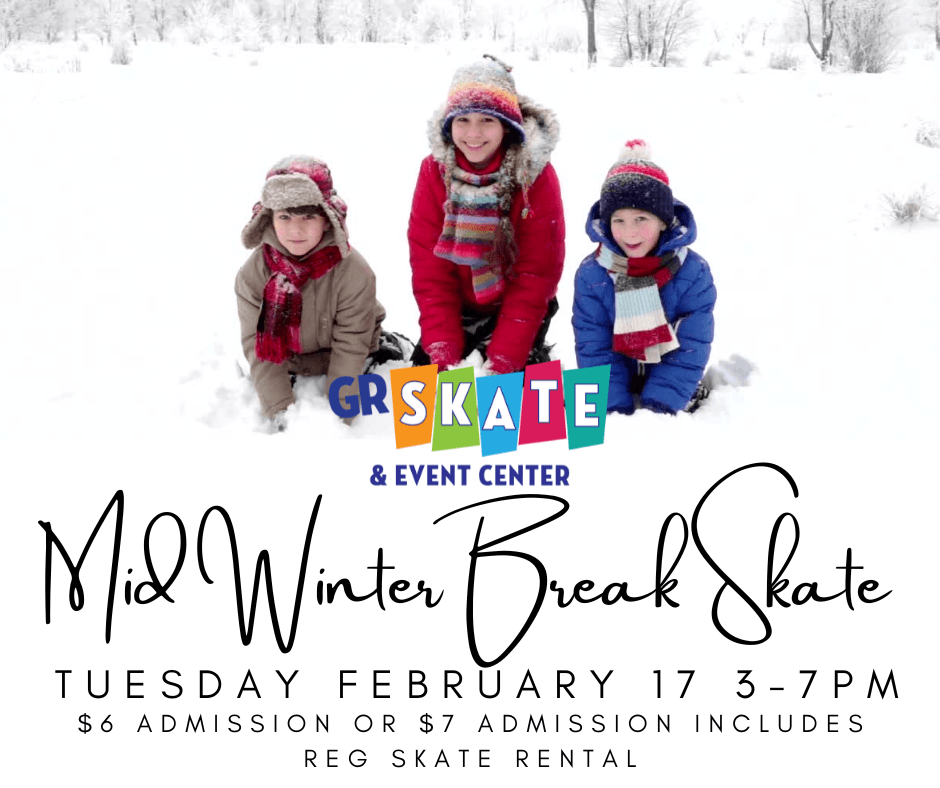 Mid-Winter Break Skating in Kentwood — Family Ice Sessions in Grand Rapids photo 1