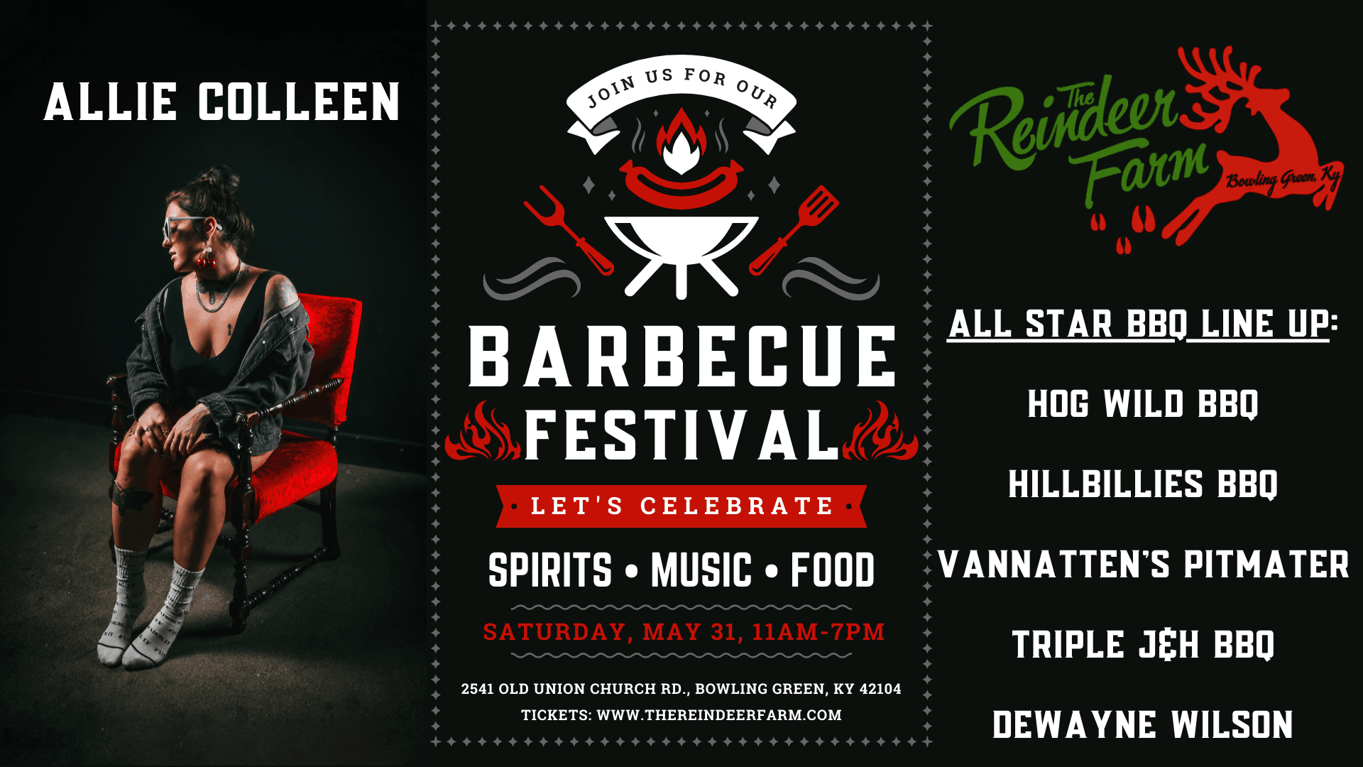 Taste the Western Kentucky BBQ Belt: The Reindeer Farm BBQ Festival in Bowling Green