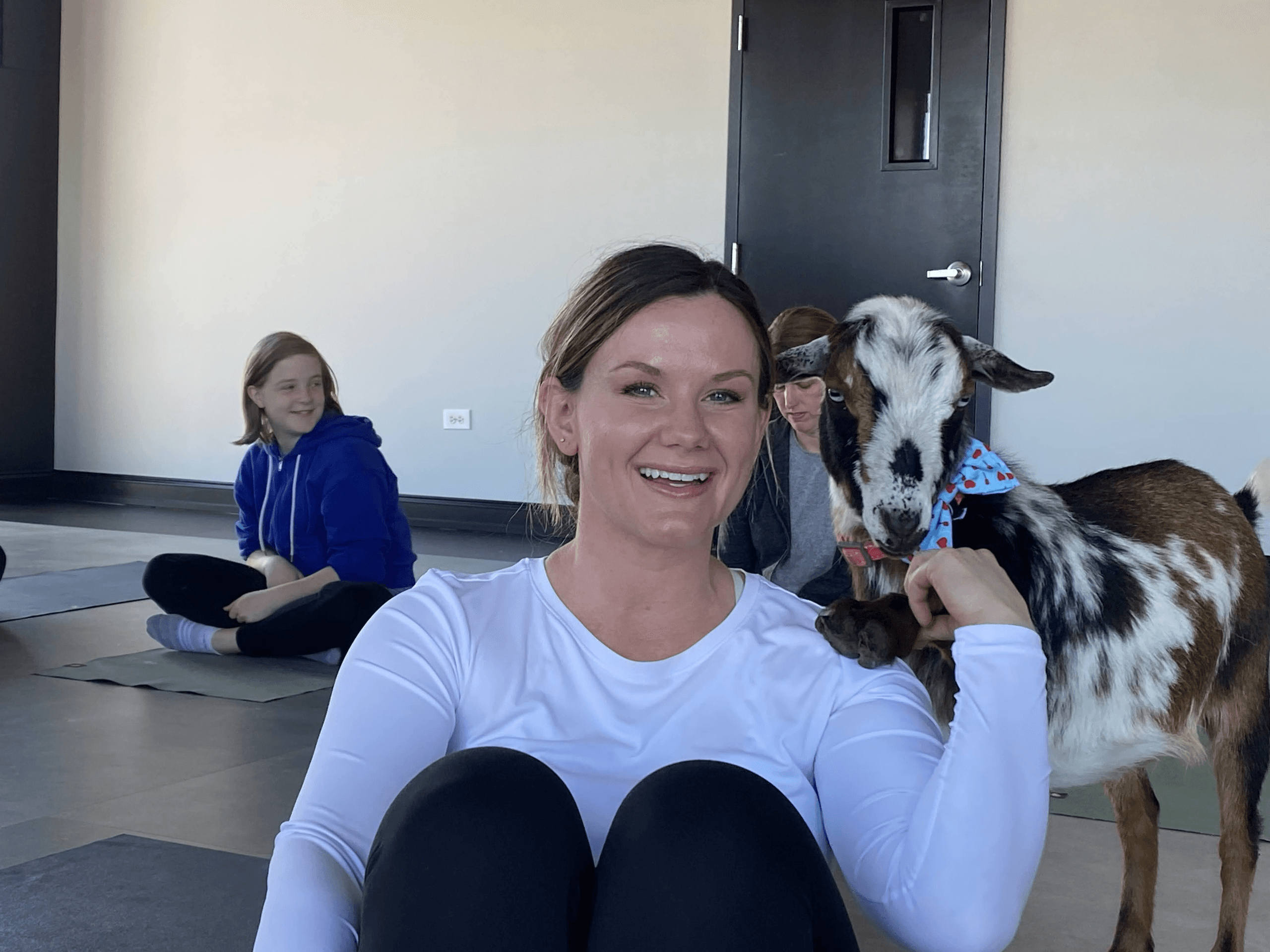 Goat Yoga Experience in South Barrington, Illinois