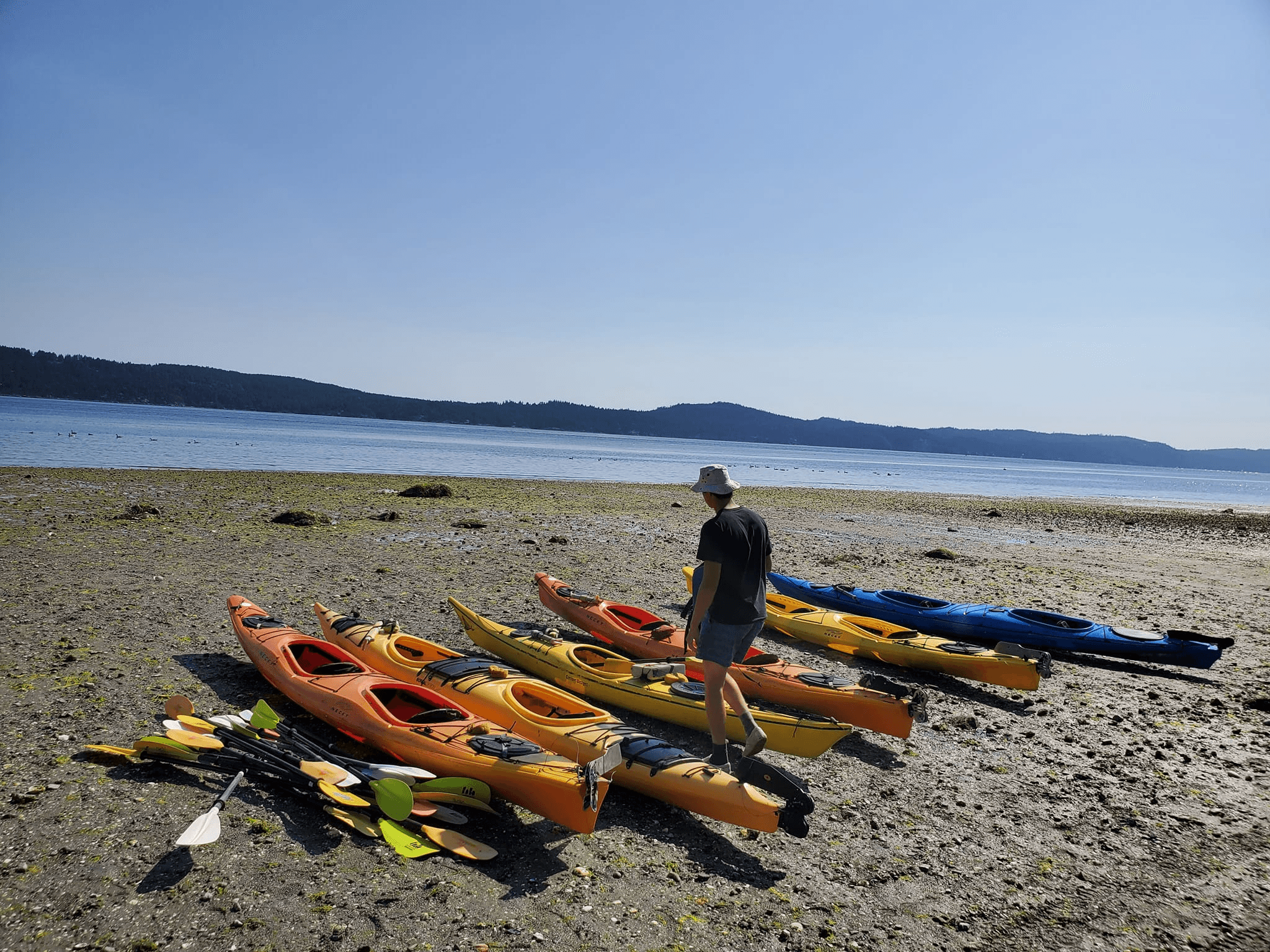Sit on Top Double Kayak Adventure in Ganges, BC