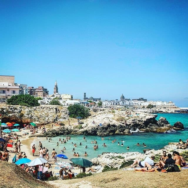 Puglia Day Trip: Monopoli Beaches and Alberobello Trulli from Bari