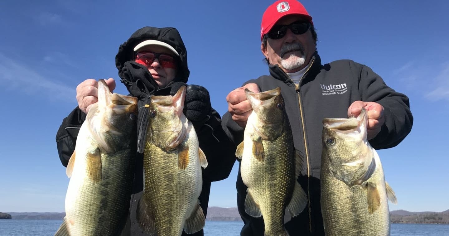 Master Bass on Lake Guntersville: Half-Day Guided Bass Fishing with a USCG-Licensed Captain