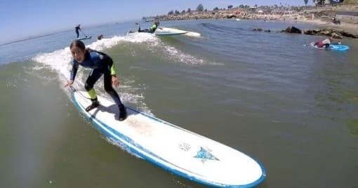 Beginner Surf Lessons at Capitola Beach Company