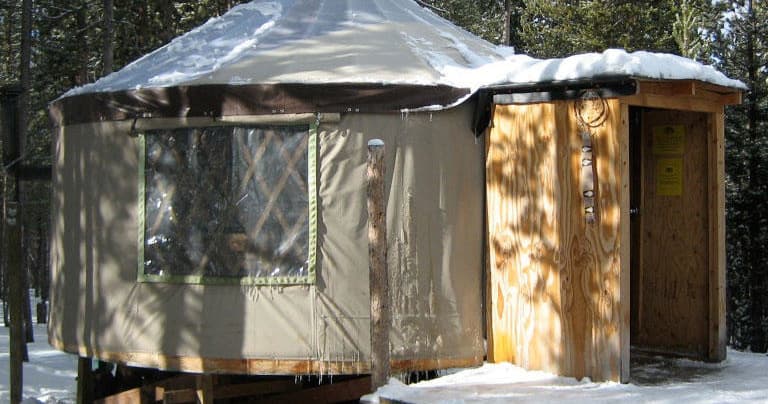 Cozy Honeymoon Yurt Escape in Ketchum, Idaho