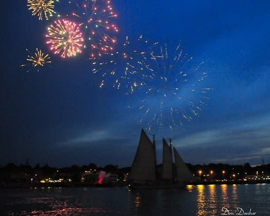 Waterfront Fireworks — Eastport Sunset Cruise for the 250th Fourth of July photo 2