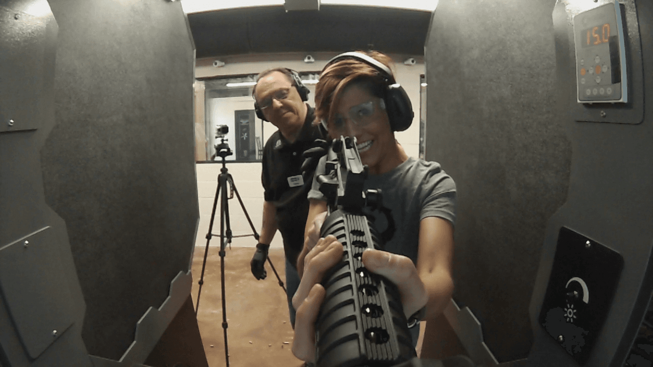 Full-Auto Machine Gun Shooting Experience in New Orleans
