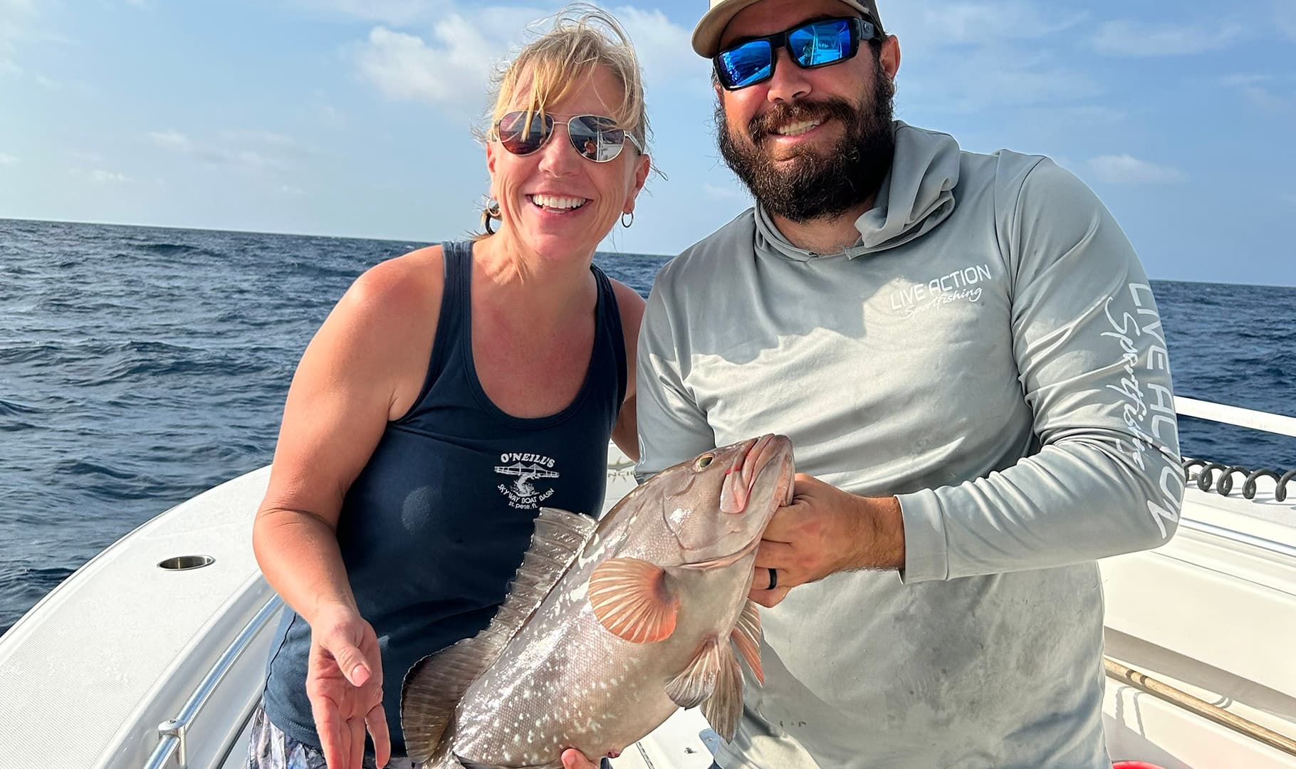 Fishing Charter in Big Pine Key with Wall to Wall Fishing Charters