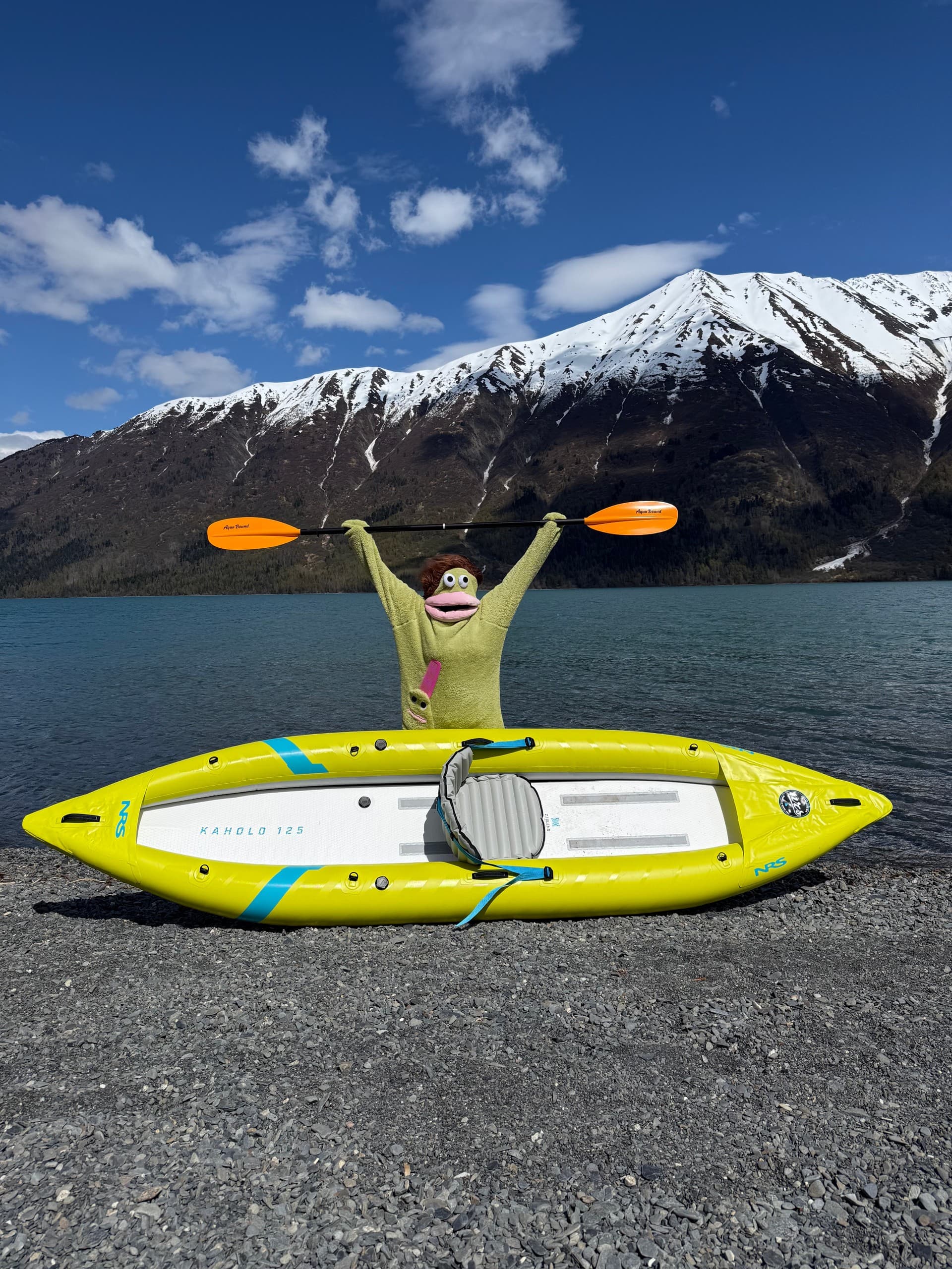 Delivered Inflatable Kayak Rental on Seward’s Kenai Peninsula Lakes