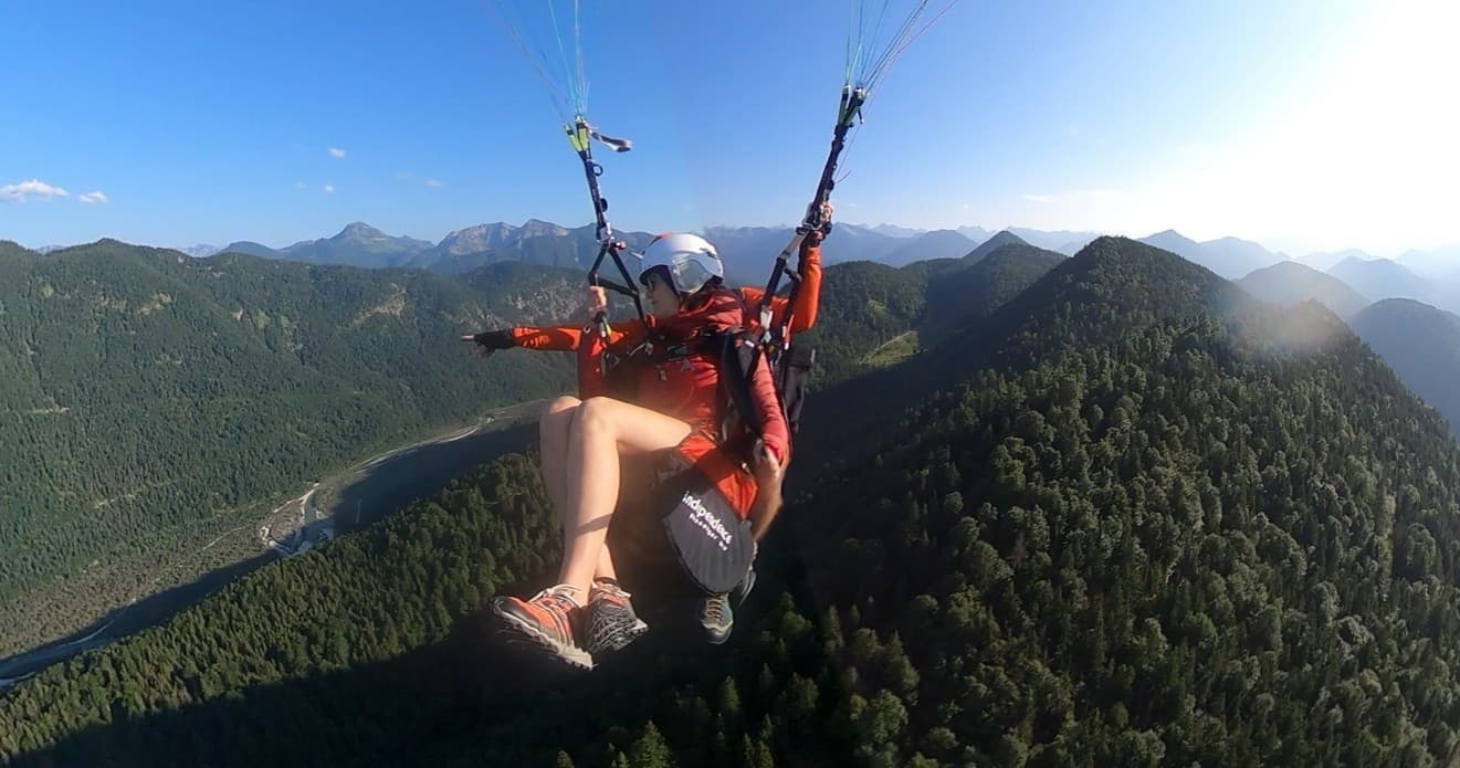 Soar High with Freestyle Acrobatic Paragliding Over the Bavarian Alps