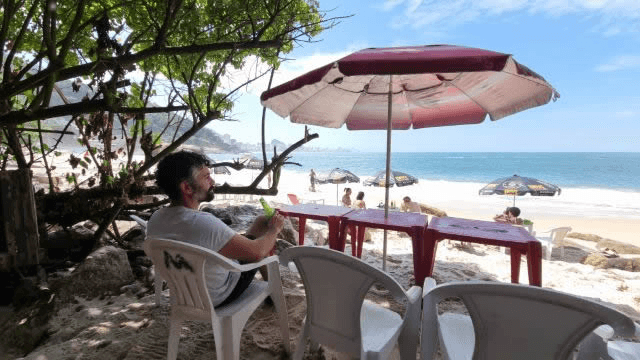 Beachside Seafood BBQ Class with Cook in Rio