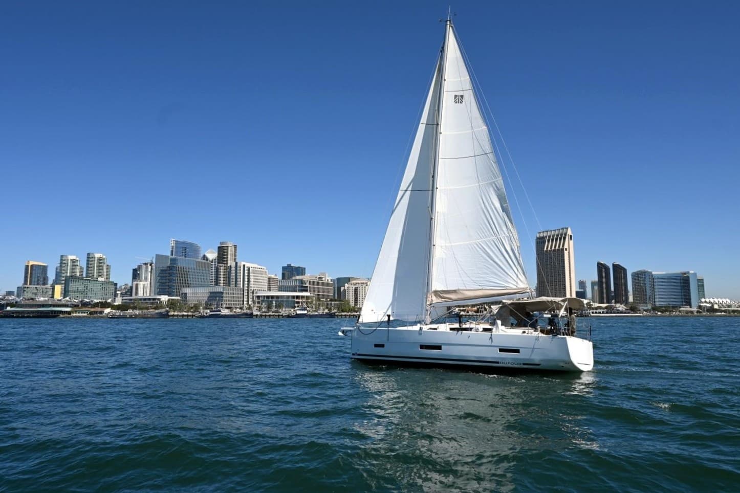Dufour 39 Bareboat Rental: Day Sail from Downtown San Diego