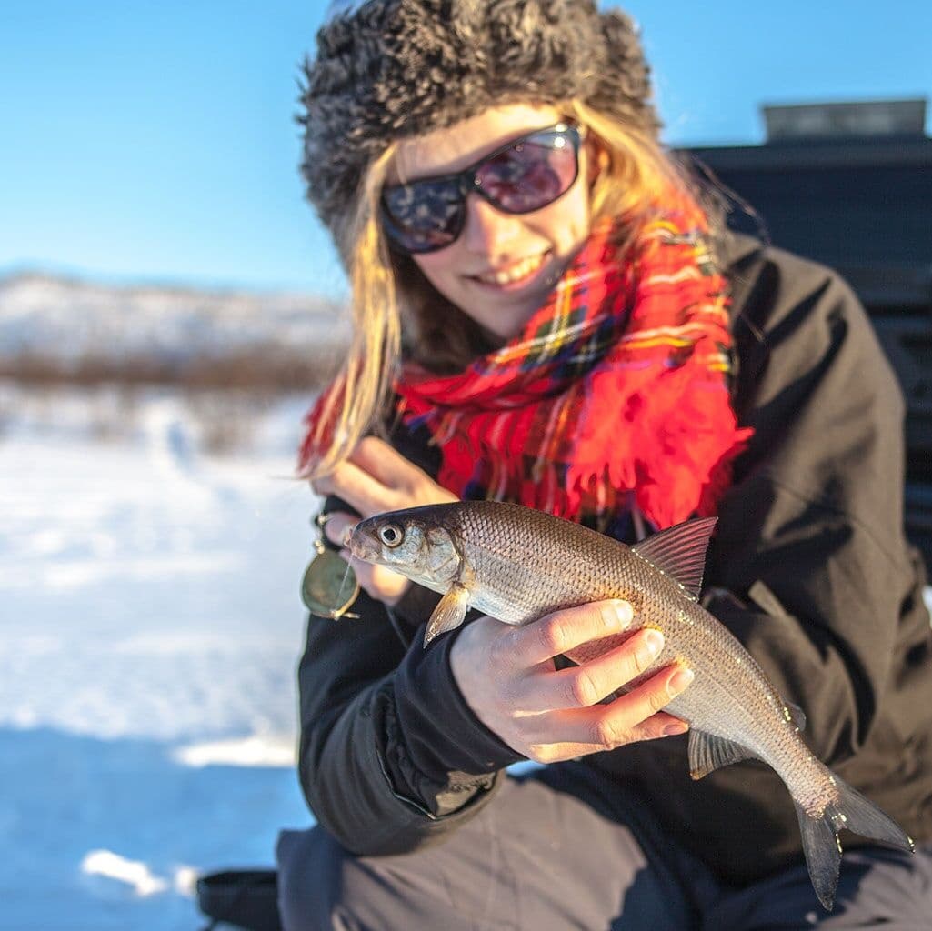 Private Ice Fishing Day Tour in Kurravaara — Arctic Ice Fishing Near Kiruna