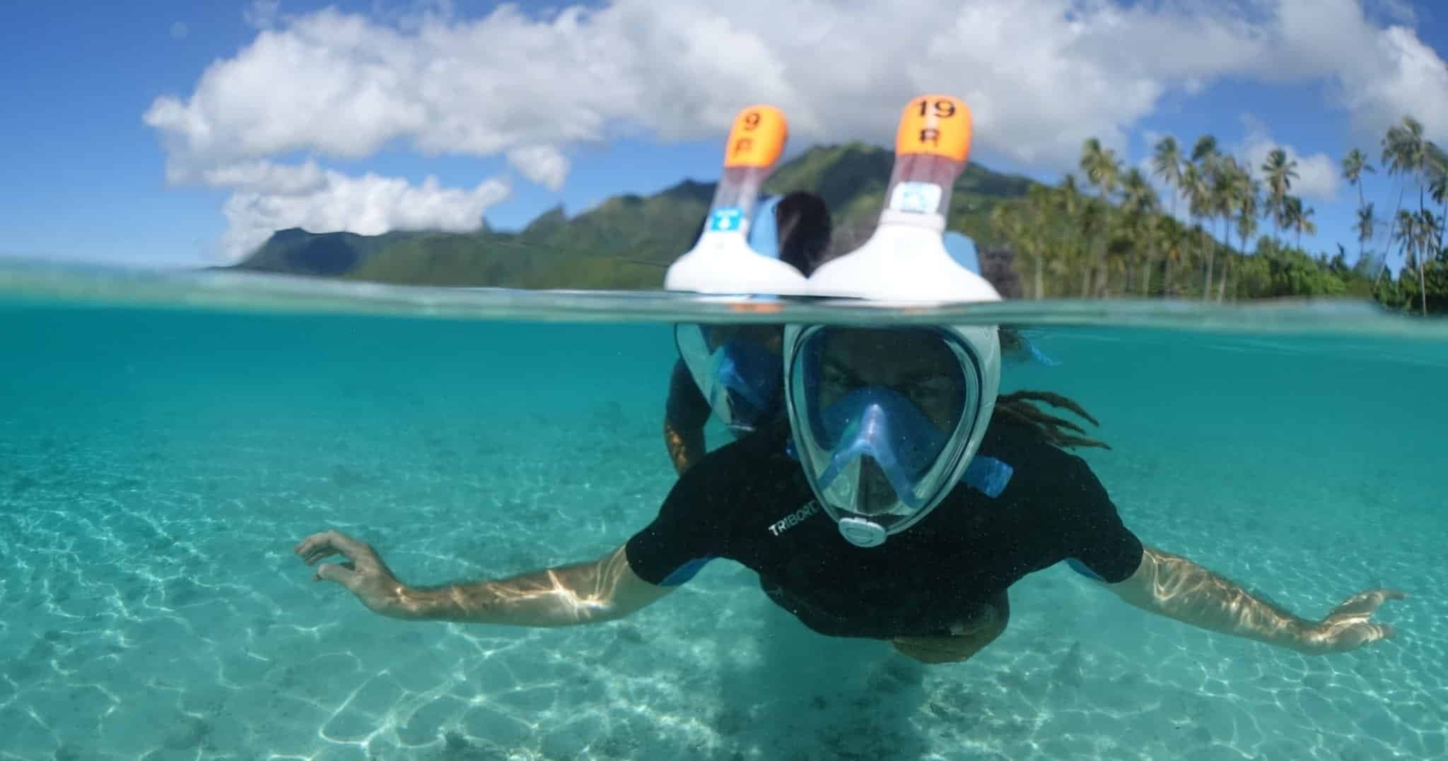Breathe Easy: Full-Day Easy Breath Mask Snorkel Rental in Moorea photo 1