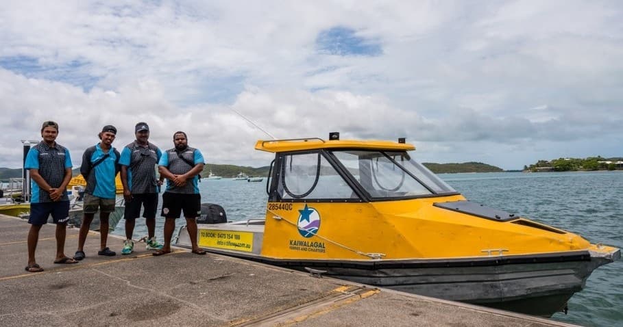 Water Taxi Adventures with Kaiwalagal Ferries & Charters on Hammond Island