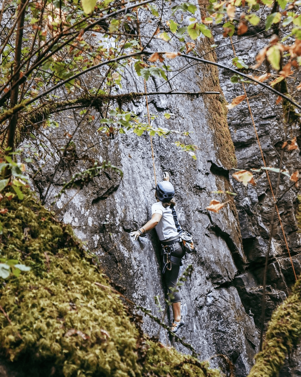 British Columbia Rock Climbing Intro with VIBE in Jordan River