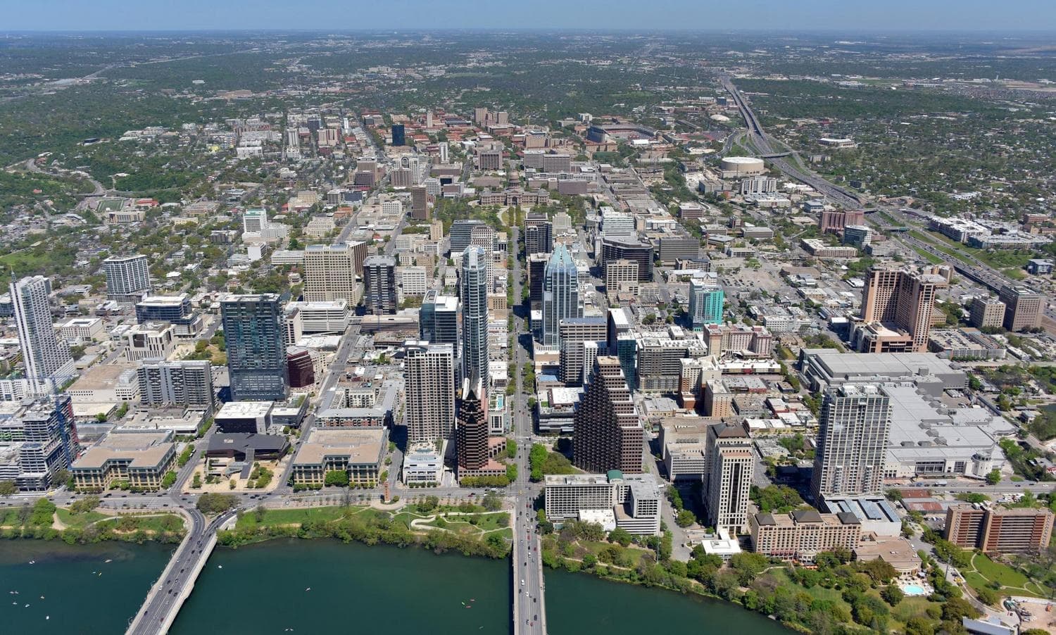 Aerial City Tour with Sky Tour Adventures in Austin