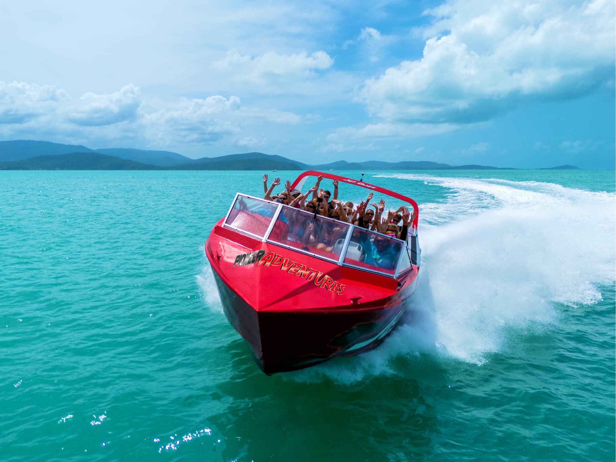 Jet Boat Adventure with Pioneer Adventures in Airlie Beach