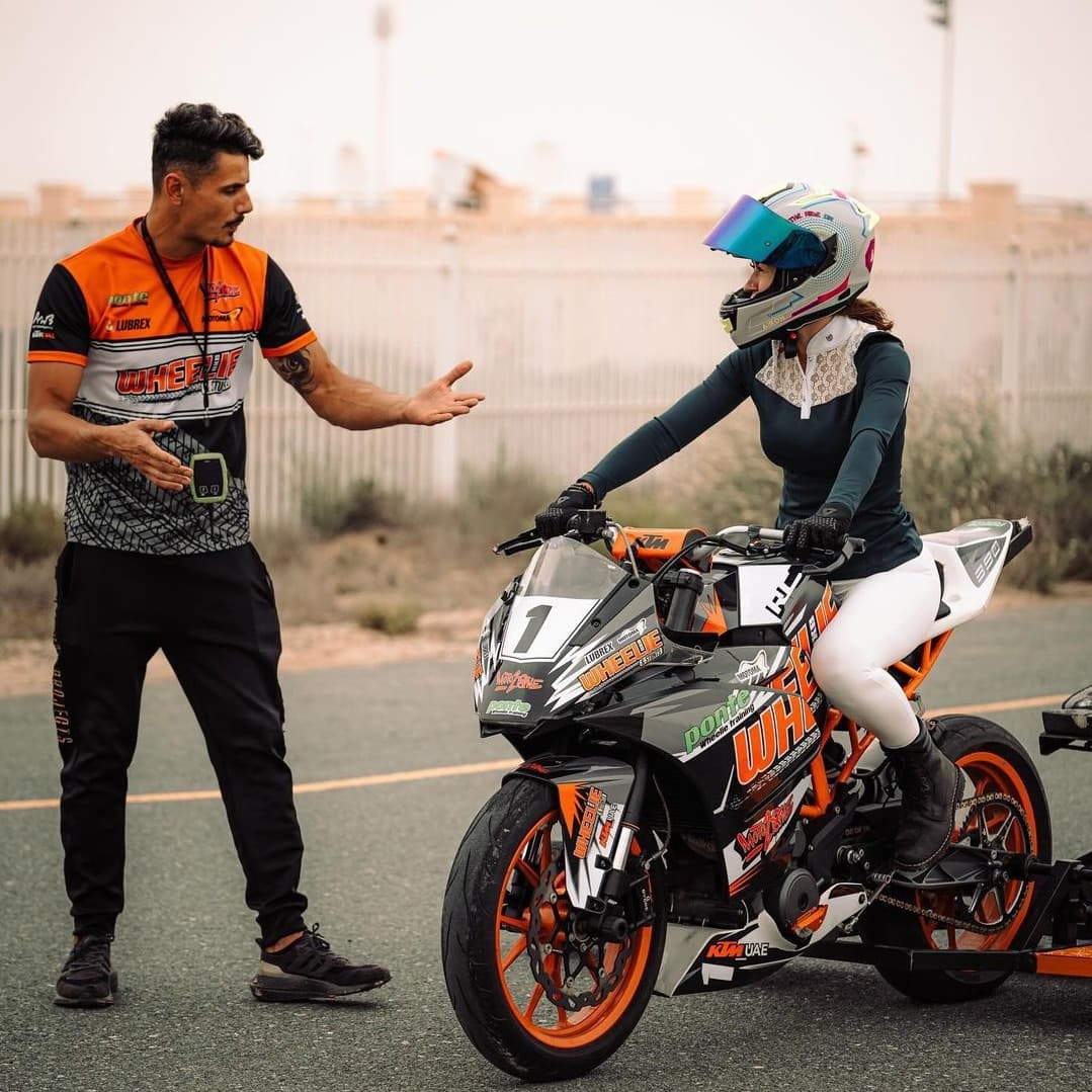 Motorized Land Adventure with Wheelie Training in Dubai