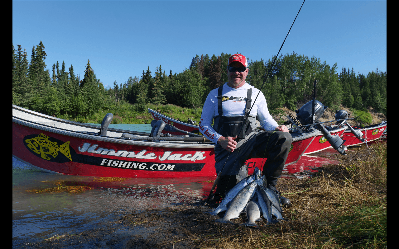 Kasilof River Sockeye Salmon with Jimmie Jack Fishing in Kenai