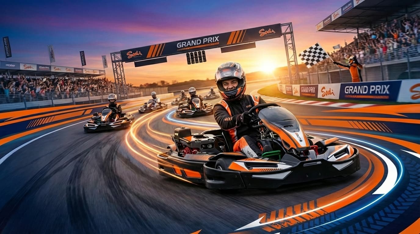 MiniGP Serale: PROMO KART - miniGP serale Night Mini‑GP in Zona Produttiva Sud, Lombardia