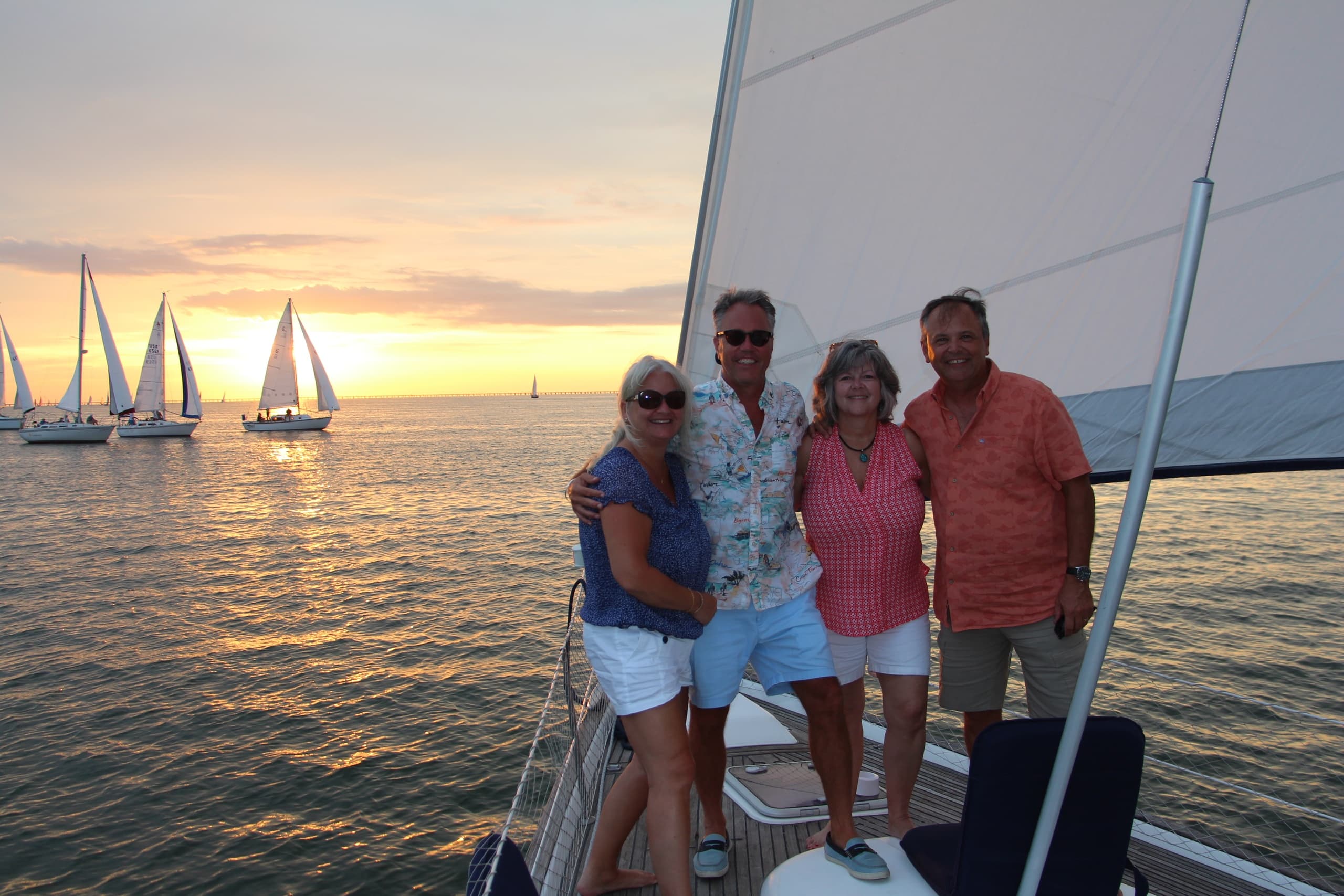 Wednesday Night Racing Sunset Sail: Private Champagne Cruise in New Orleans photo 2