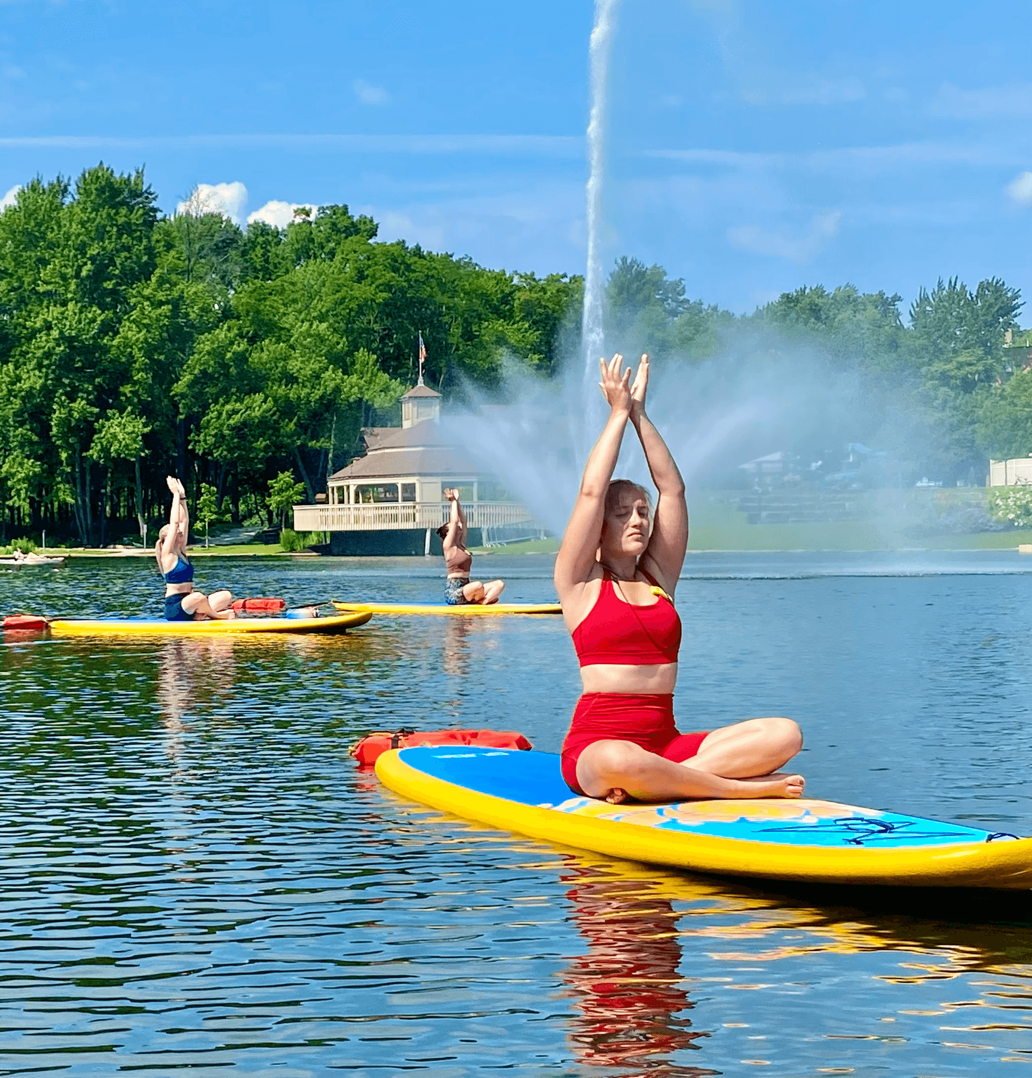 SUP Yoga on Coe Lake: Serenity in Berea, Ohio