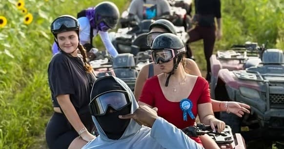 Miami ATV Night Glow and Sunflower Farm Tour — 2 Hour Guided ATV Adventure photo 3