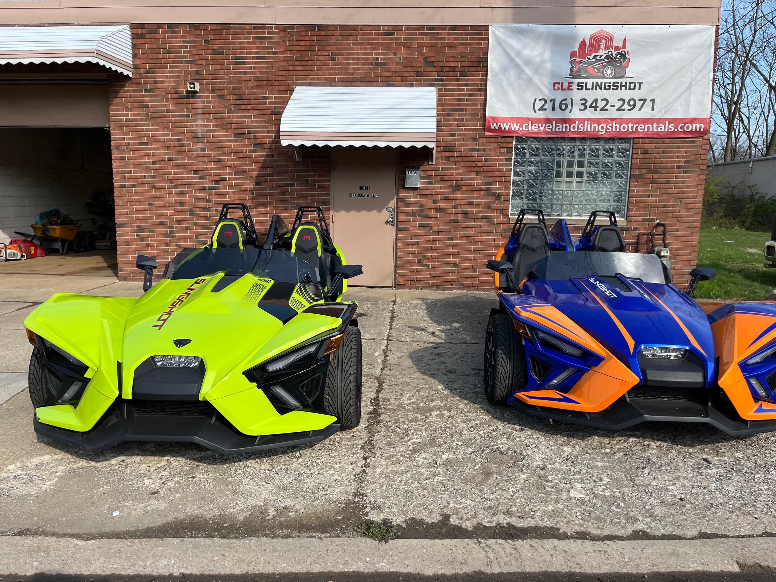 Cleveland Slingshot Rentals fleet