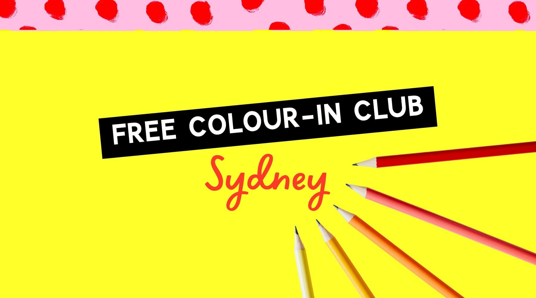 Free Colour-In Club: Drop-In Creative Sessions in Surry Hills