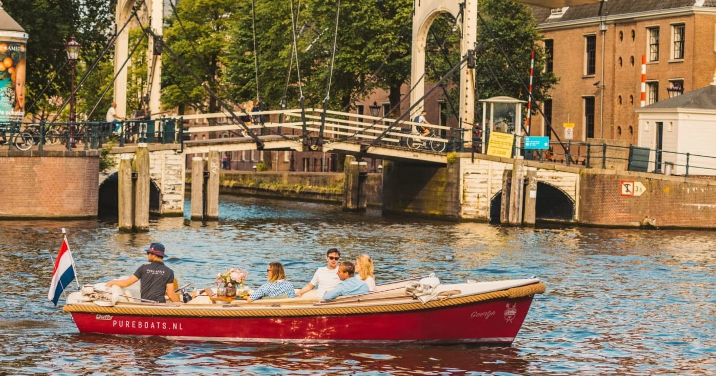 Luxury Canal Sloep Tours with Pure Boats in Amsterdam