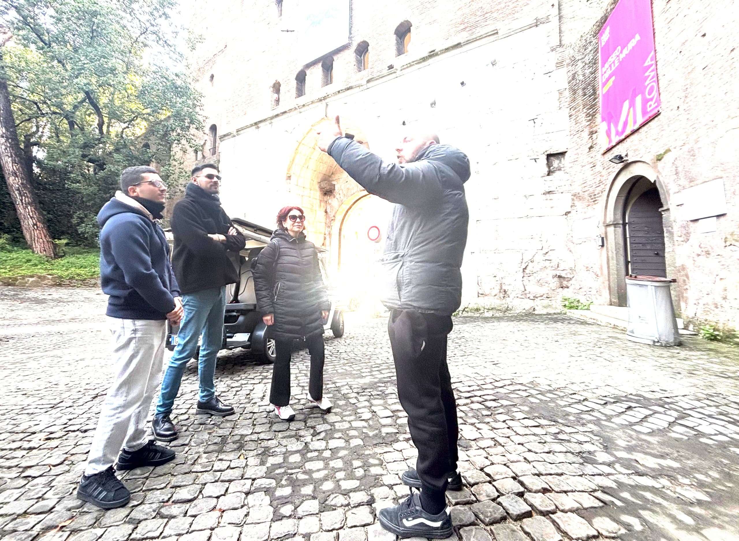 Private Appian Way Golf Cart Tour - Explore Rome's Ancient Road and Catacombs photo 1