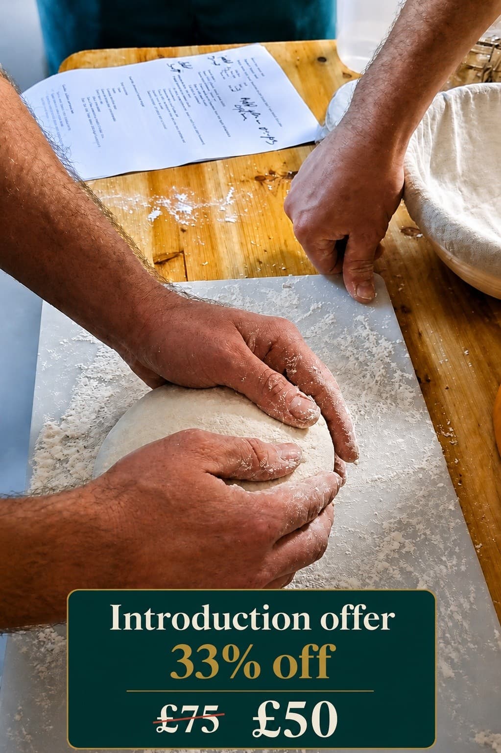 Hands-On Sourdough Bread-Making Workshop in London Microbrewery