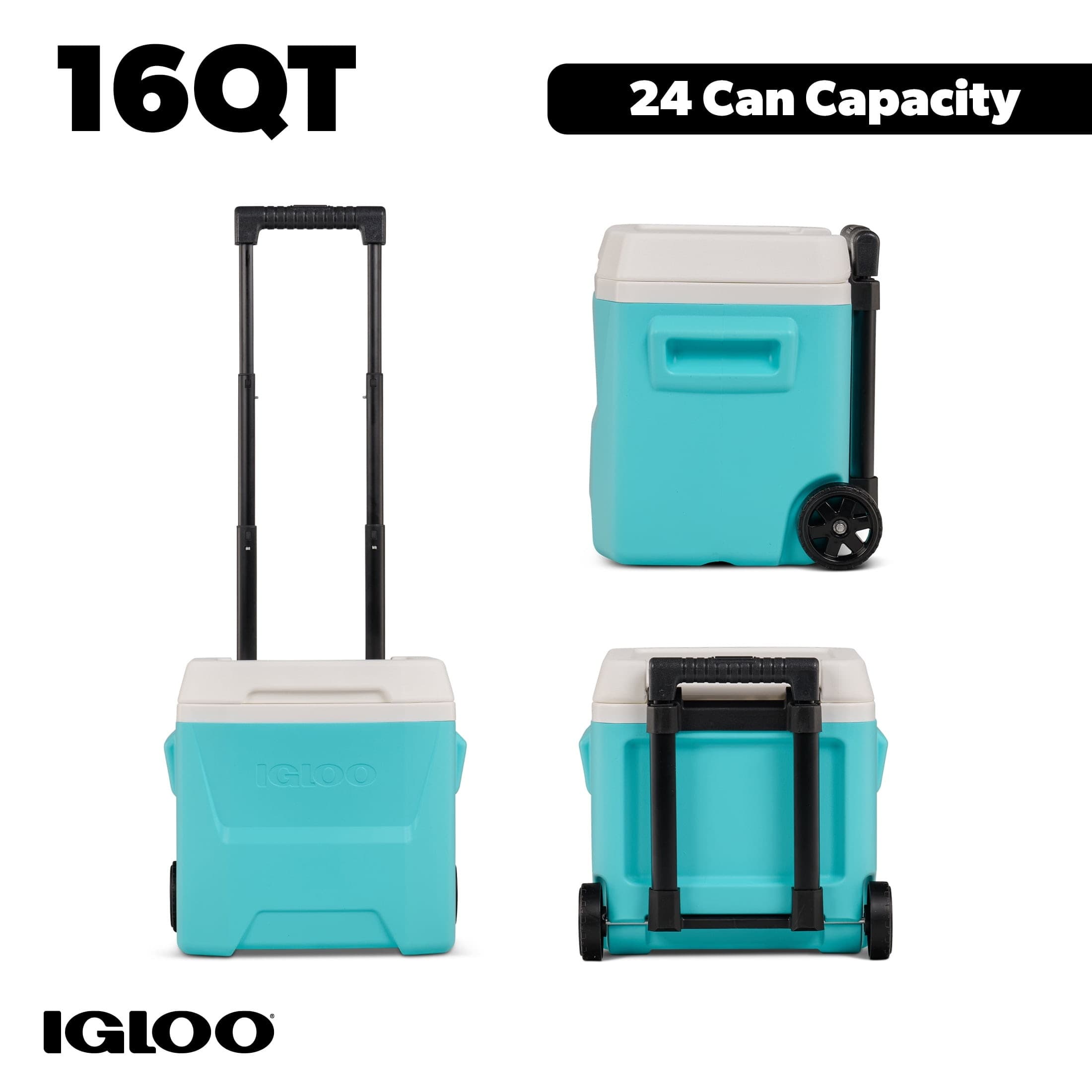16 QT Hard Sided Cooler Rental in The Villages, FL — Igloo Laguna on Wheels photo 1