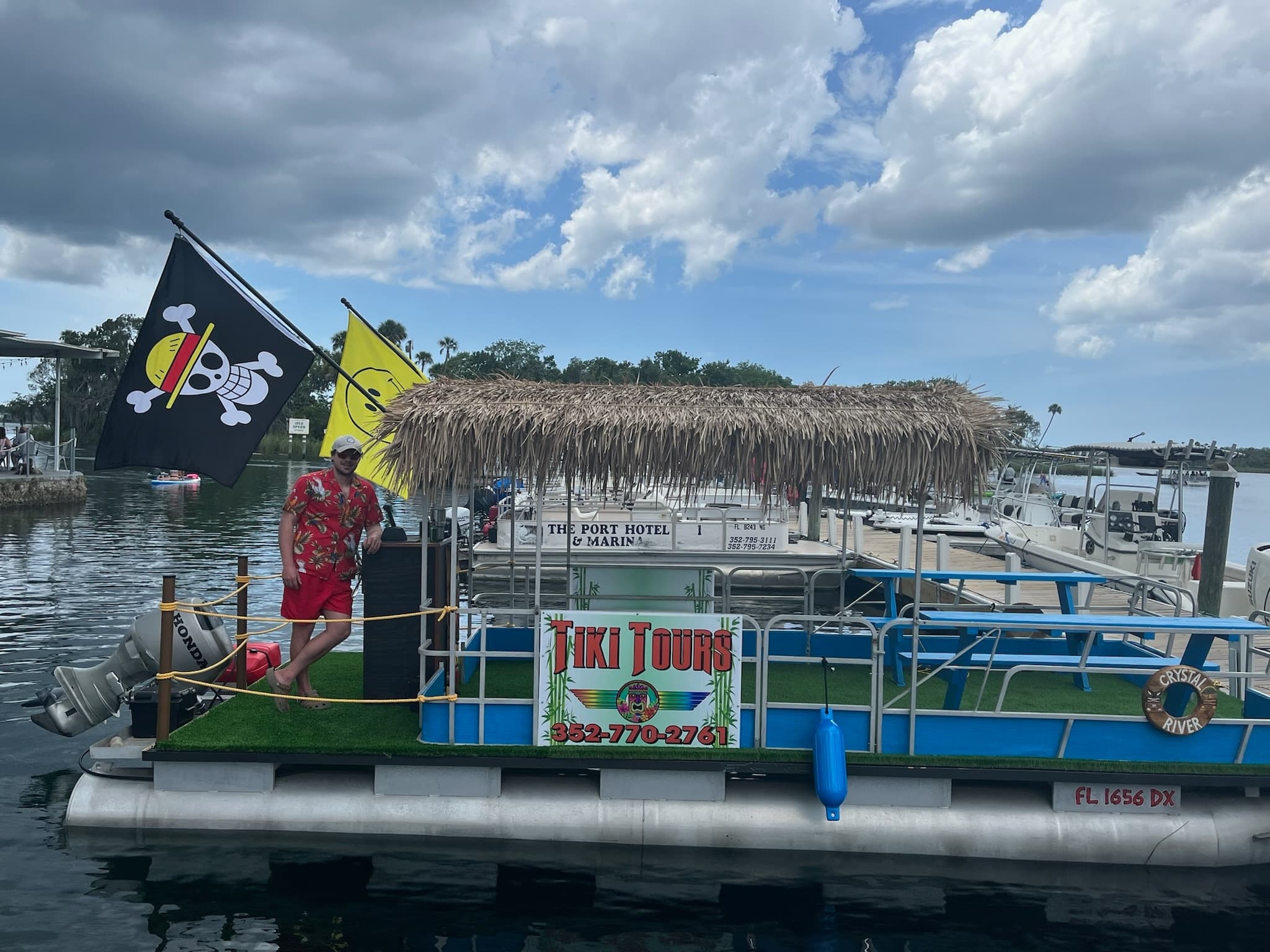 Crystal River Tiki Tour fleet
