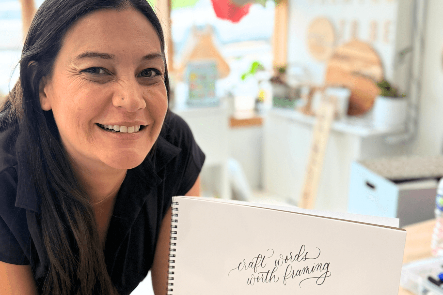 Modern Brush Calligraphy Workshop at Keppel & Kismet Studio — Baltimore Hands-On Class photo 1
