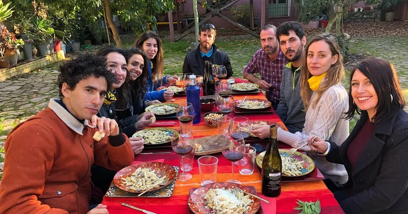 Outdoor Food & Wine Tour at Andalusia Farm